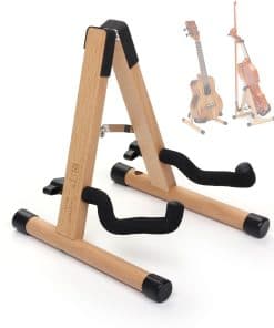 Soporte de madera Premium Longteam para Ukulele - Portátil,
