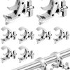 Abrazadera de Truss para Luces de Escenario QWORK, 10 Pack