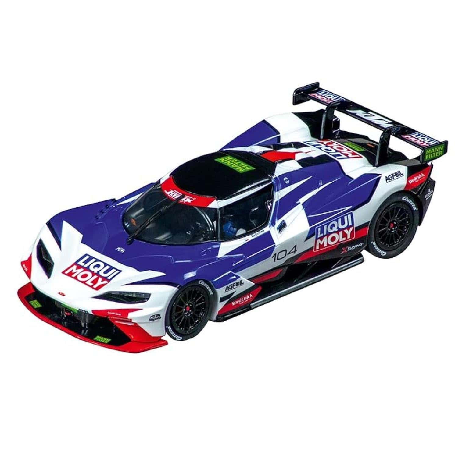 Carrera 27745 KTM X-Bow GTX Liqui Moly No.104 Coche de