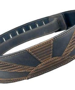 Correa de guitarra de cuero de grano -Acero Envejecido / Tab