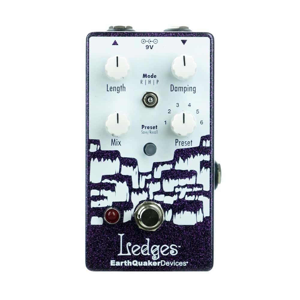 Earthquaker Devices Ledges Reverb, Púrpura Brillante (Gear