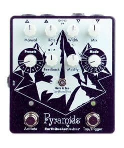 Earthquaker Devices Pyramids Stereo Flanger, Morado Brillo