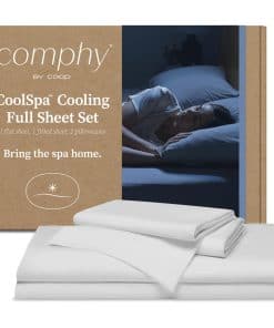 Juego de Sábanas de Enfriamiento Coop Home -Blanco