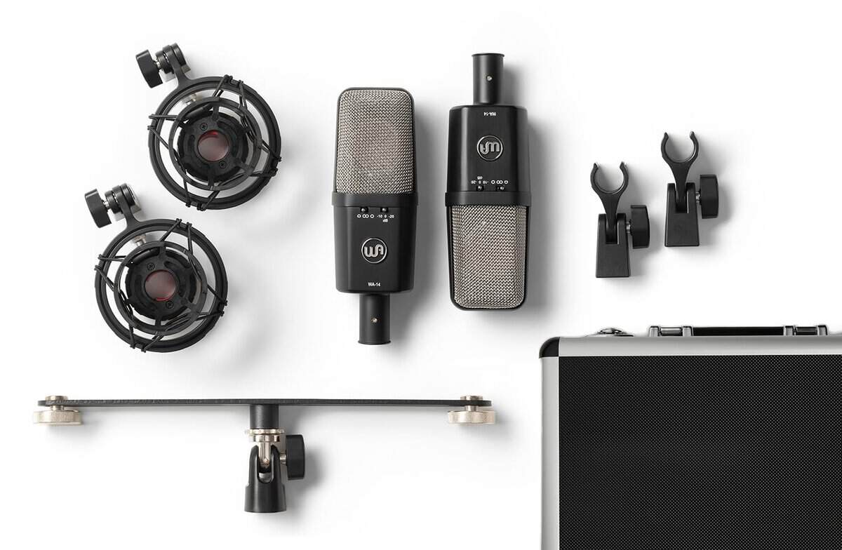 Par Estéreo de Micrófono de Condensador de Gran Diafragma - Imagen 3