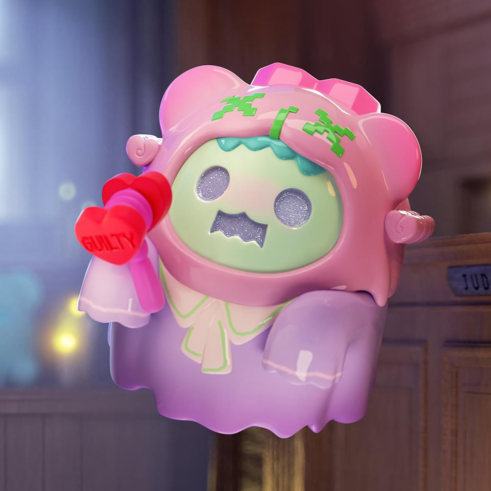 BEEMAI Serie Baddy Bear Town Ghost Bear 12 Piezas (Set - Imagen 10