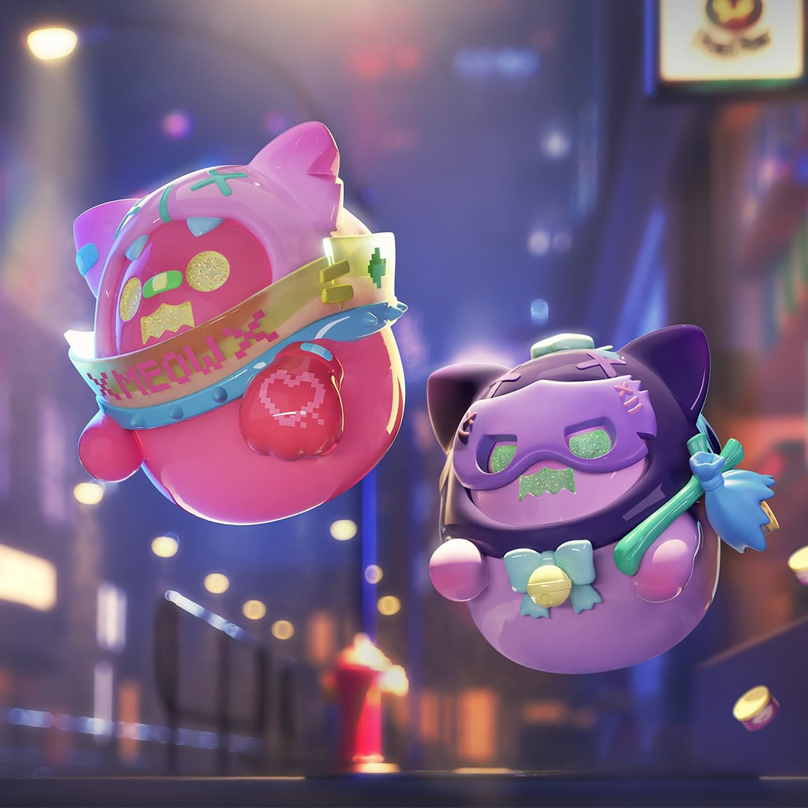 BEEMAI Serie Baddy Bear Town Ghost Bear 12 Piezas (Set - Imagen 5