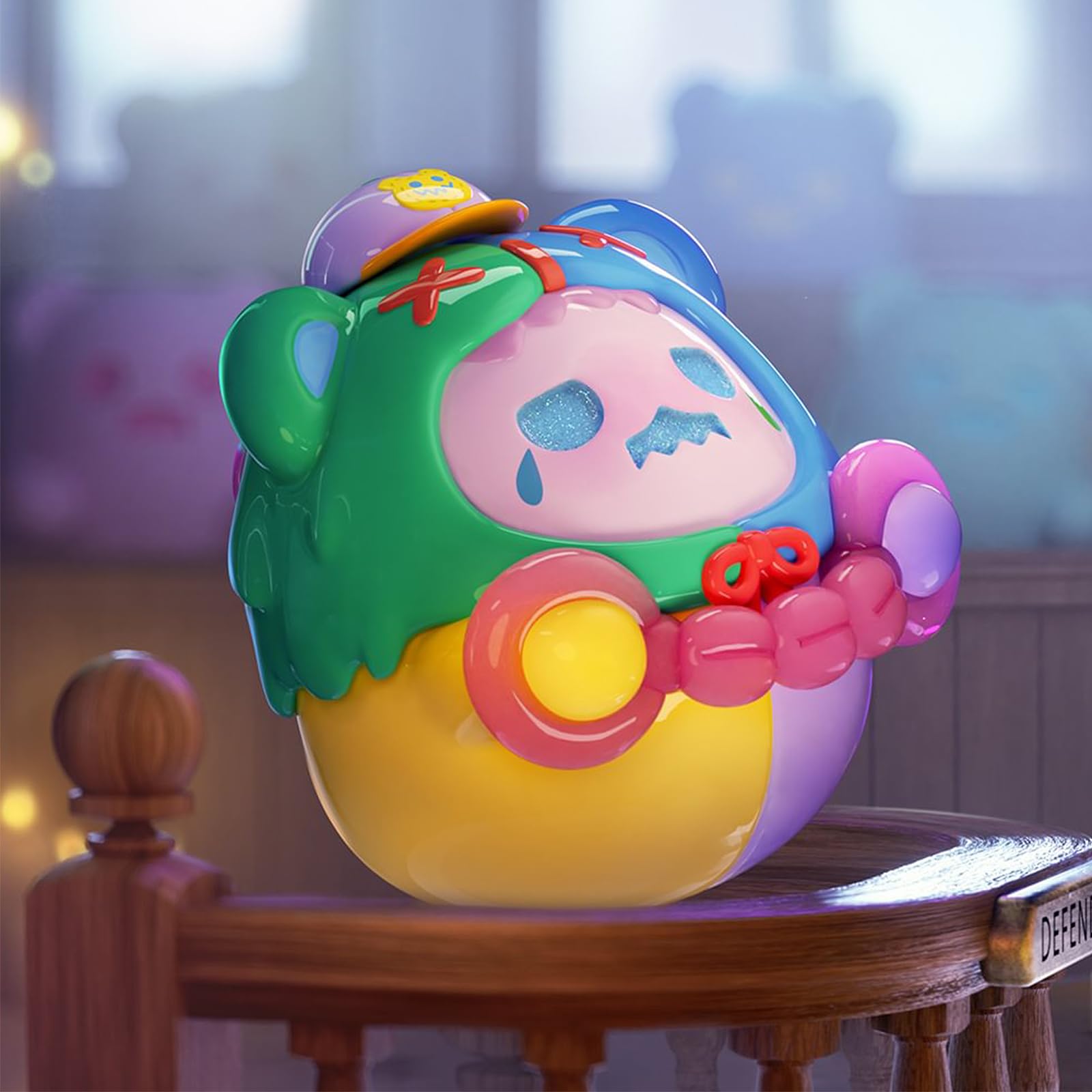 BEEMAI Serie Baddy Bear Town Ghost Bear 12 Piezas (Set - Imagen 9