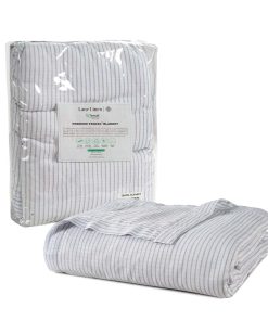 Manta de 100% Tencel LANE LINEN, 2 Pack Manta Suave para