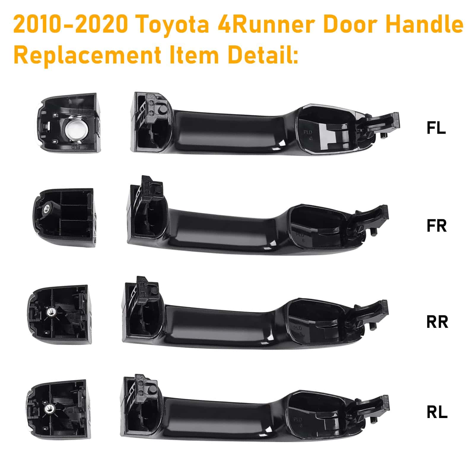 Manija de puerta APESER Compatible con Toyota 4Runner - Imagen 4