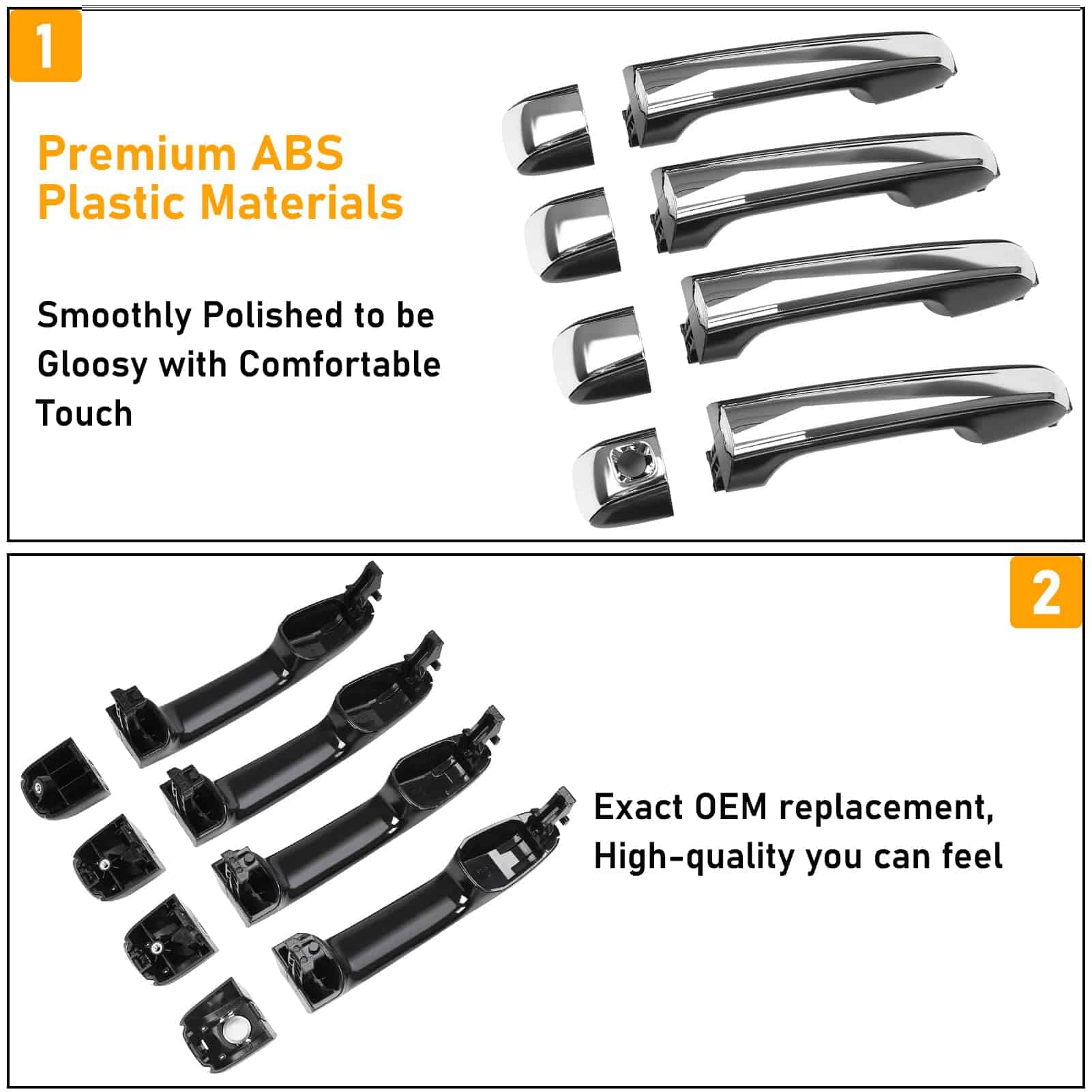 Manija de puerta APESER Compatible con Toyota 4Runner - Imagen 7