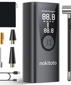 Inflador de neumáticos Compresor de aire portátil-NOKITOTO