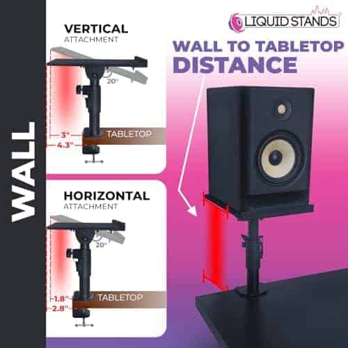 Soportes de monitor de estudio Liquid Stands - Soportes de - Imagen 5