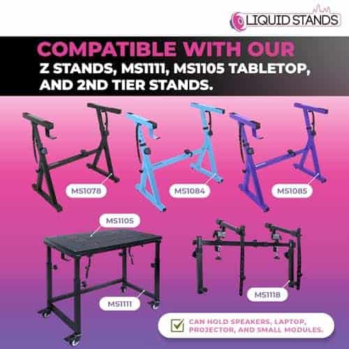 Soportes de monitor de estudio Liquid Stands - Soportes de - Imagen 7