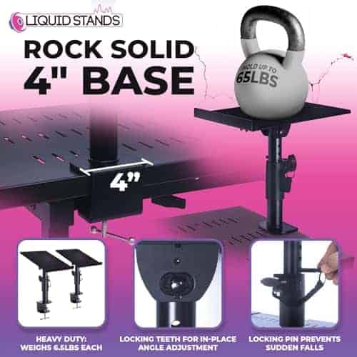 Soportes de monitor de estudio Liquid Stands - Soportes de - Imagen 6