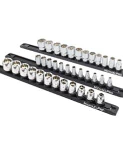 MichaelPro Juego de 3 Rieles de Organizador Magnético de