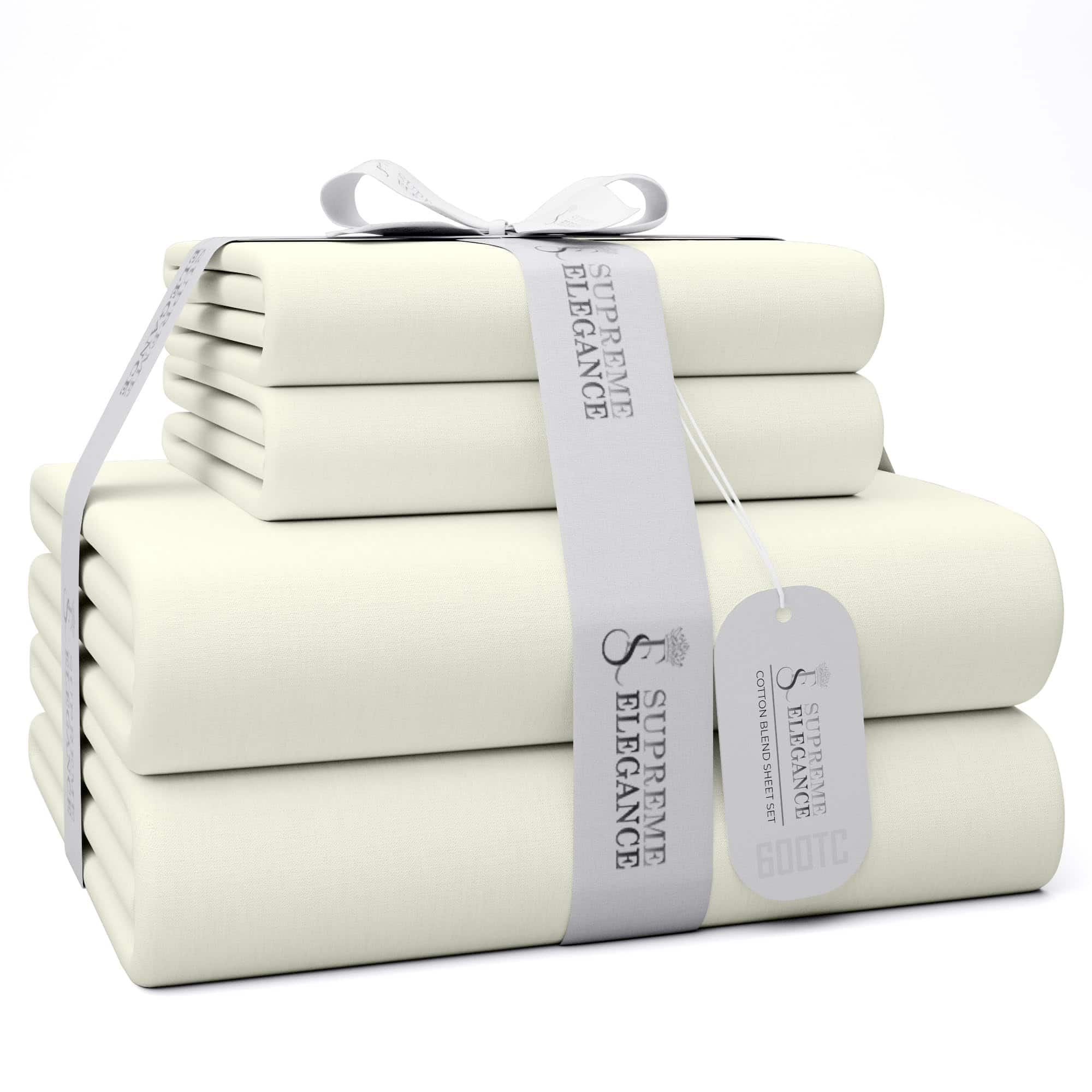 Juego de Sábanas de 600 Hilos para Cama Matrimonial Fresh