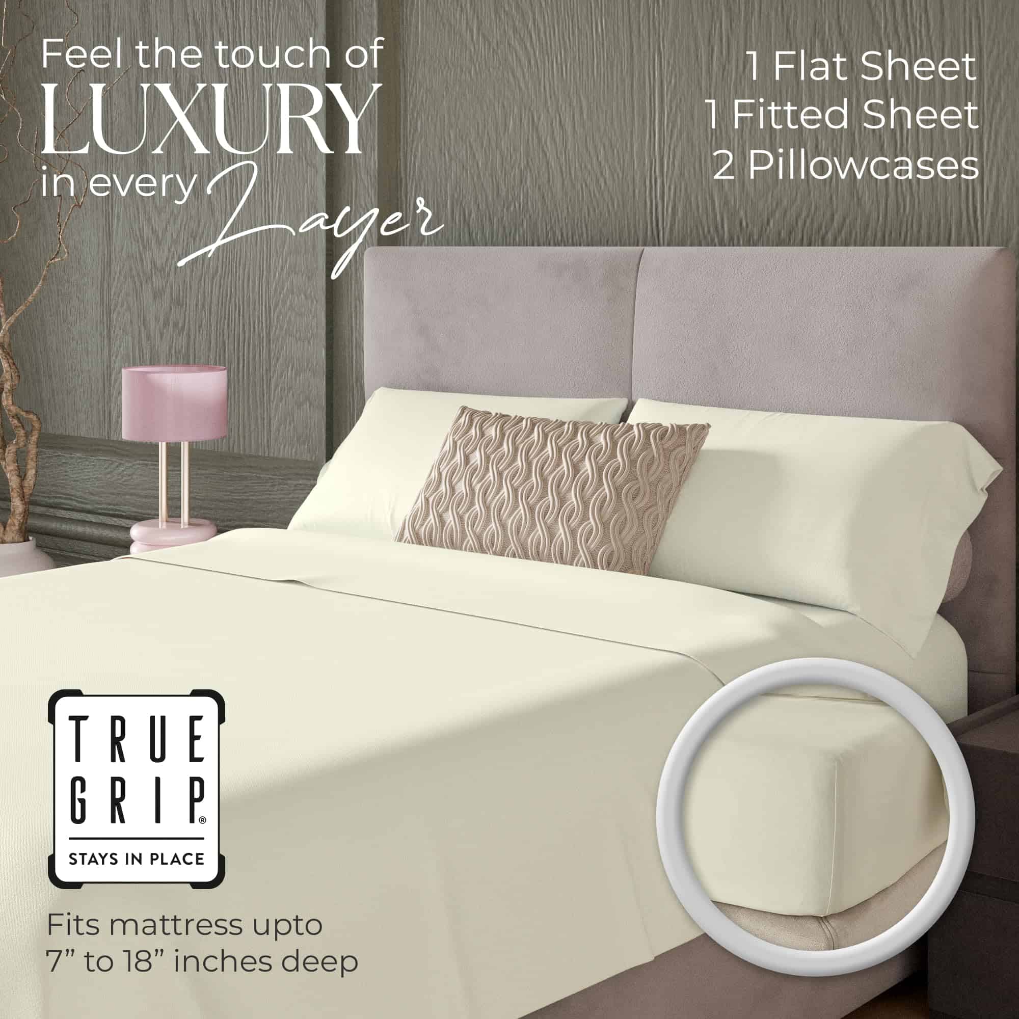 Juego de Sábanas de 600 Hilos para Cama Matrimonial Fresh - Imagen 3