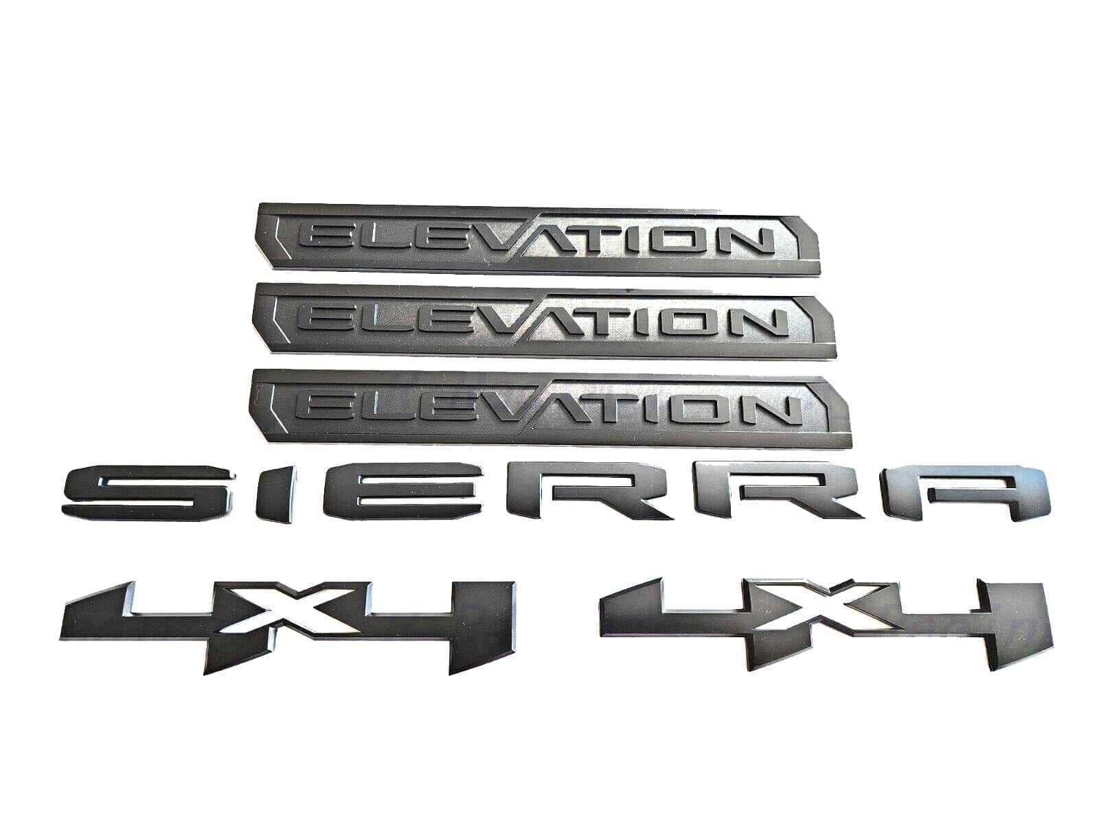 Cdeco 6PCS Emblemas de letras de elevación para cama 4x4