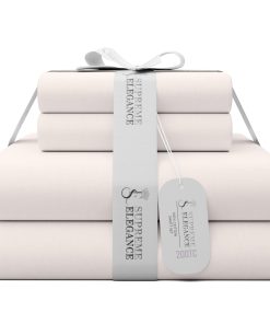 Juego de sábanas de algodón 100% Suprema Elegancia para