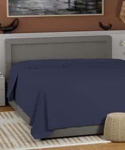 Sábana Ajustable de Algodón 100%, Tamaño Queen, Suave y