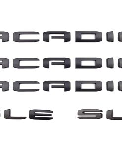 Emblema de Puerta Trasera y Portón Trasero de 5 Piezas para