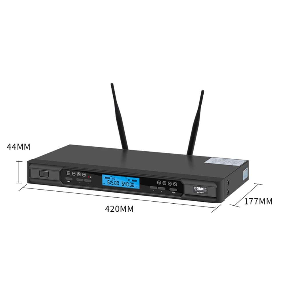 Sistema de Micrófono Inalámbrico BOMGE, Micrófono - Imagen 9