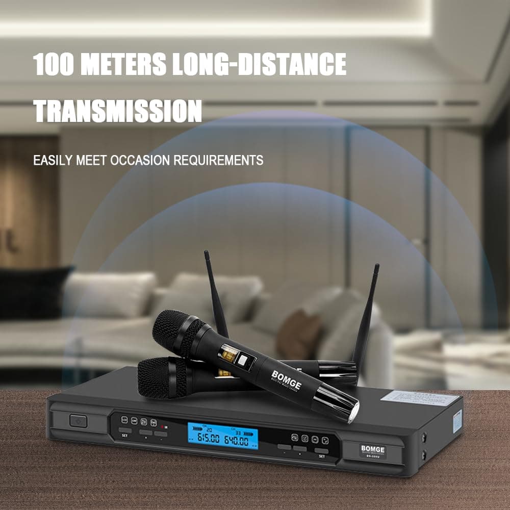 Sistema de Micrófono Inalámbrico BOMGE, Micrófono - Imagen 4