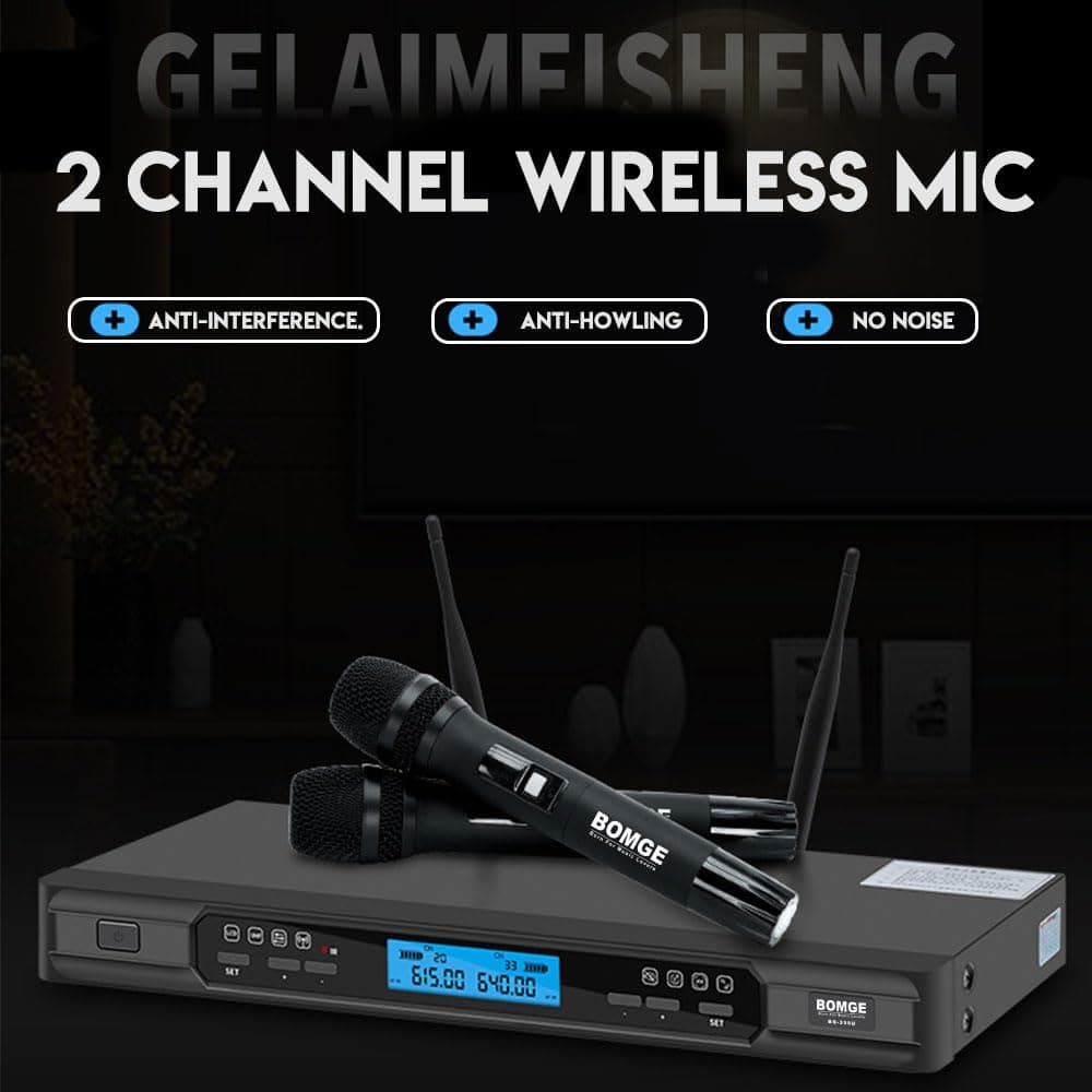 Sistema de Micrófono Inalámbrico BOMGE, Micrófono - Imagen 6