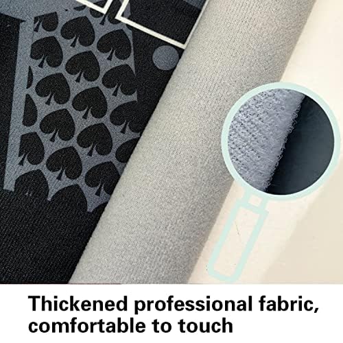 Luckin Sports Tapete Ovalado de Texas Hold'em y 21 - Imagen 4