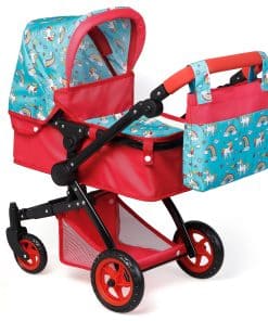 NUEVO - Cochecito de muñecas Fash n kolor, Plegable,