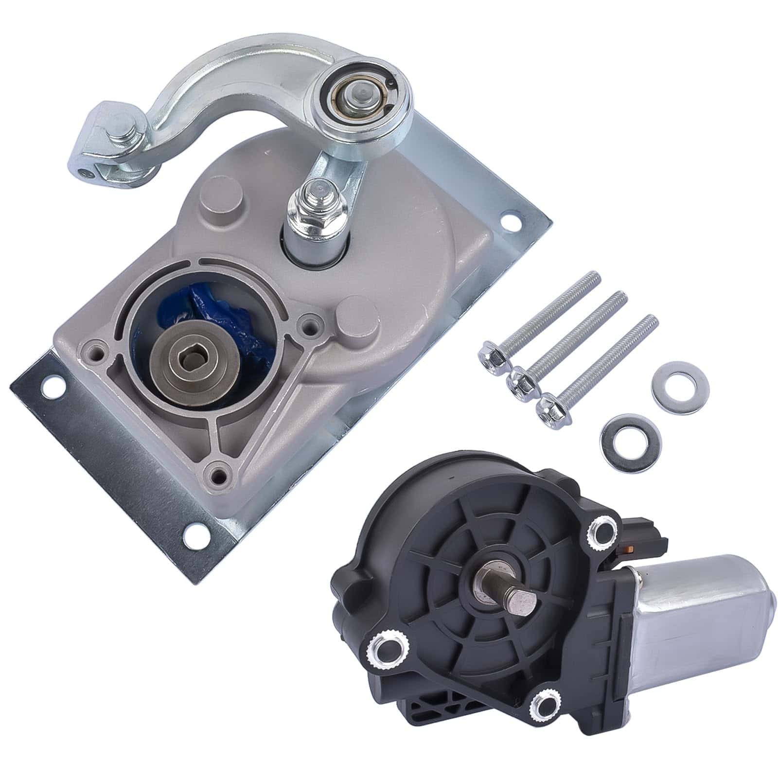 Caja de engranajes con ensamble de biela de repuesto para