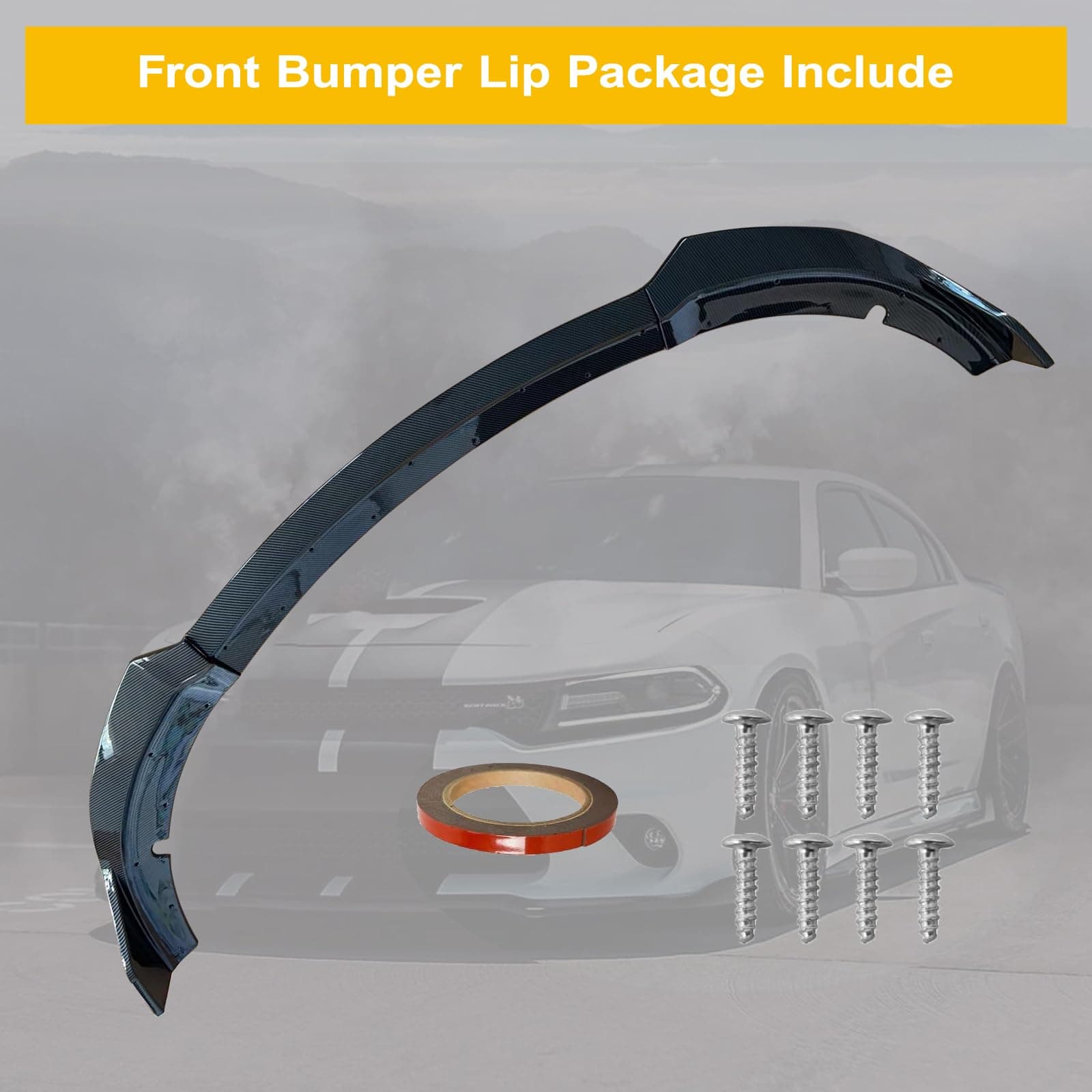 AAriguthel Labio delantero compatible con -Estilo de fibra d - Imagen 9