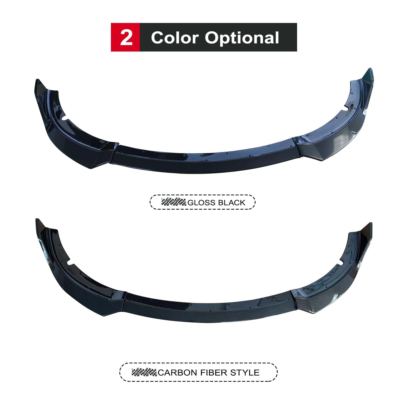 AAriguthel Labio delantero compatible con -Estilo de fibra d - Imagen 3