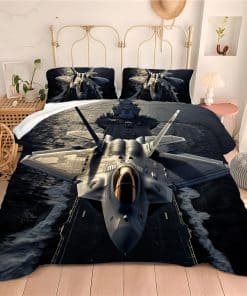 Juego de Ropa de Cama para Aviones BIVVI Full Jet Fighter