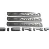 Juego de 4 Emblemas de Elevación Sierra para Puerta Trasera