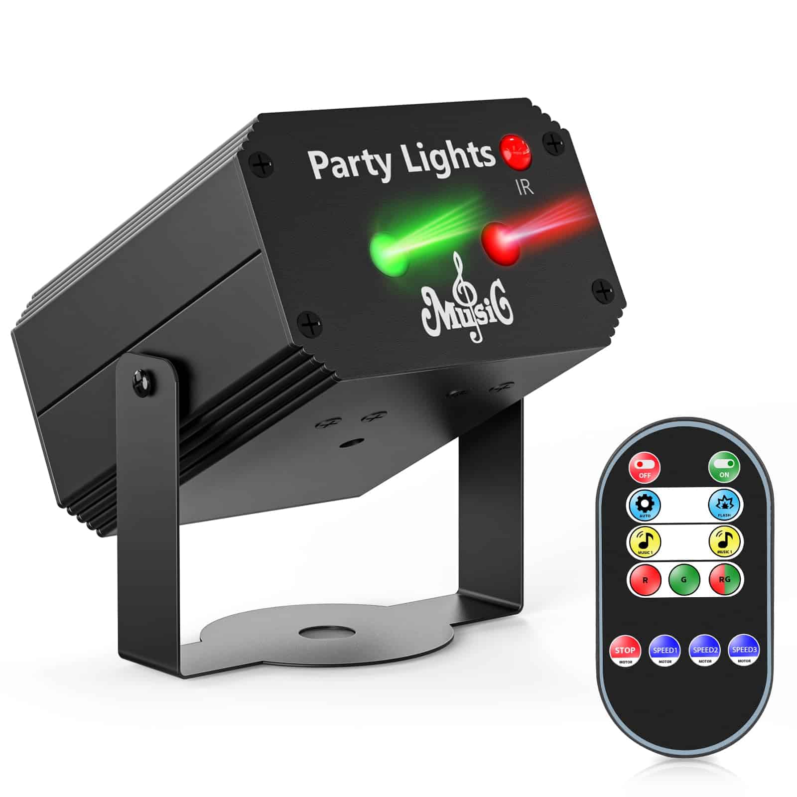 Luces de Discoteca DJ Stage Party Lights, Activadas por