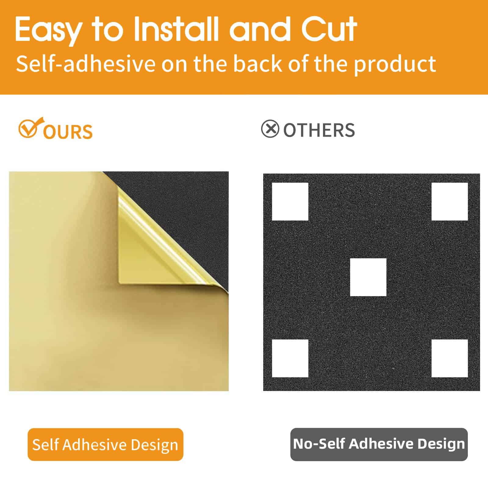 Paneles de Espuma Acústica: Paneles Autoadhesivos de - Imagen 8