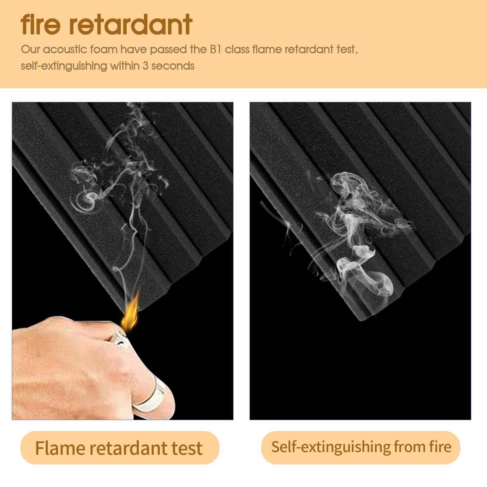 Paneles de Espuma Acústica: Paneles Autoadhesivos de - Imagen 9