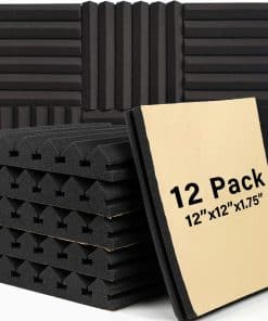 Paneles de Espuma Acústica: Paneles Autoadhesivos de