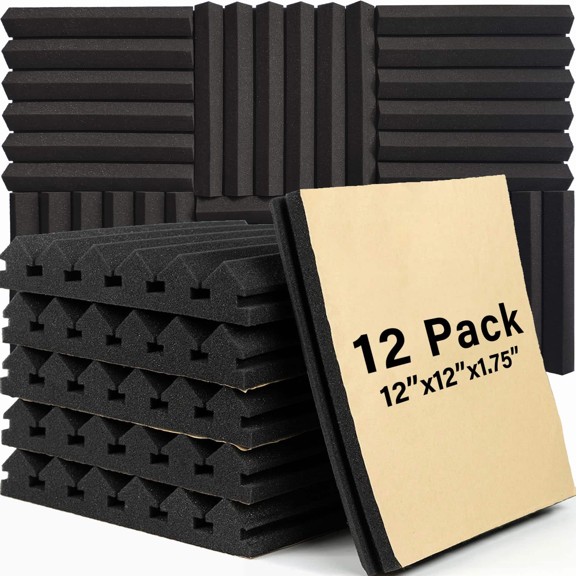 Paneles de Espuma Acústica: Paneles Autoadhesivos de