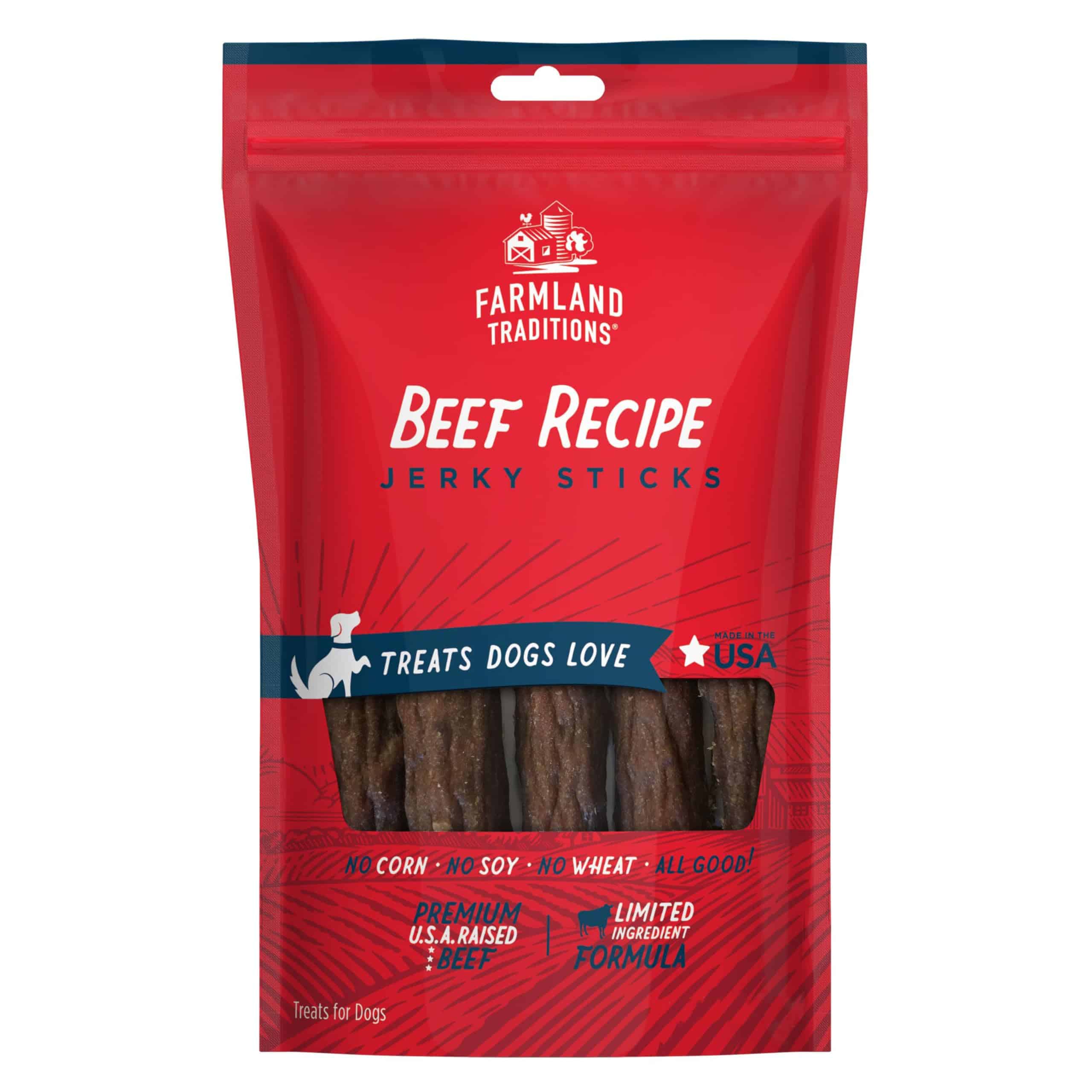 Palitos de Carne de Res Farmland Traditions para Perros 14