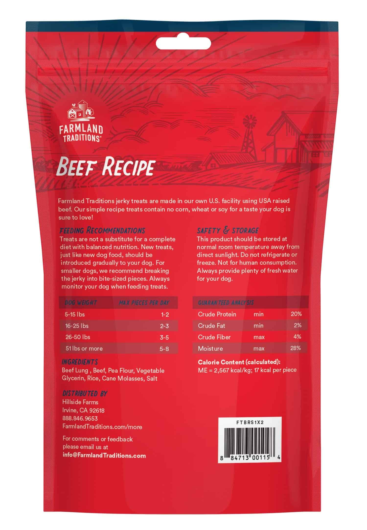 Palitos de Carne de Res Farmland Traditions para Perros 14 - Imagen 3