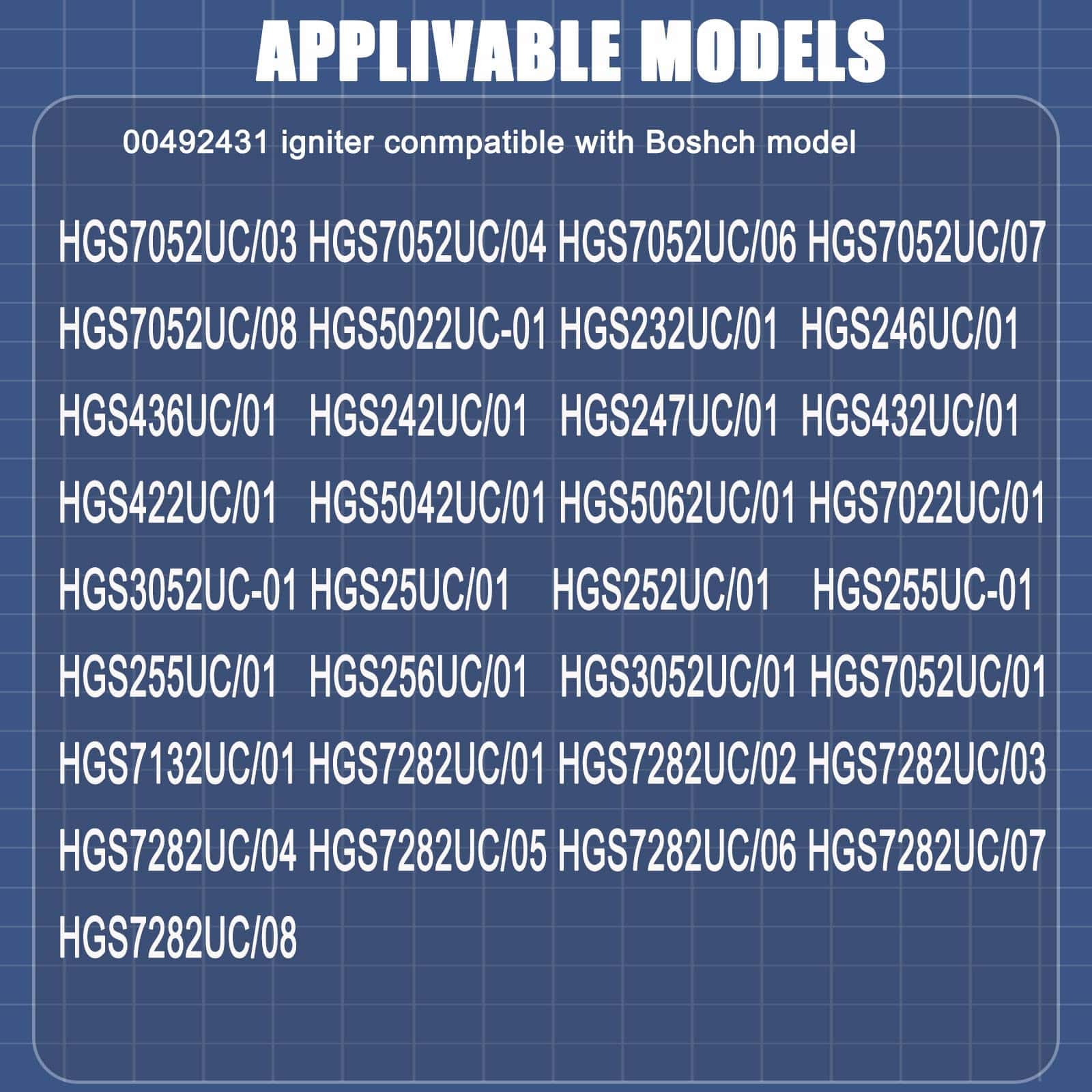 Upgraded 00492431 Ignitor Plano de Horno de Gas Compatible - Imagen 4