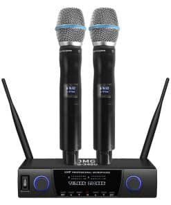 Sistema de Micrófono Inalámbrico UHF BOMGE 340U, Micrófono