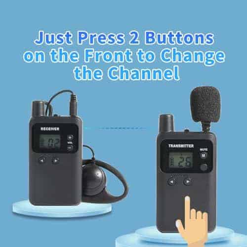 Sistema de Guía Turístico Inalámbrico AGJ 2 Transmisores 30 - Imagen 5