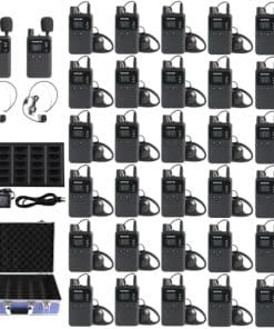 Sistema de Guía Turístico Inalámbrico AGJ 2 Transmisores 30