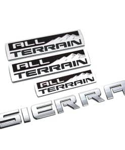 4Pzs Emblemas All Terrain Letras Sierra Puerta Reemplazo