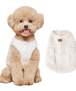 Chaleco de diseño FLOT para perros de lujo de forro polar