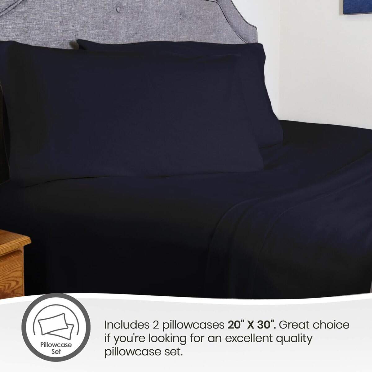 Funda de Almohada de Franela Orgánica Whisper Organics - Imagen 5