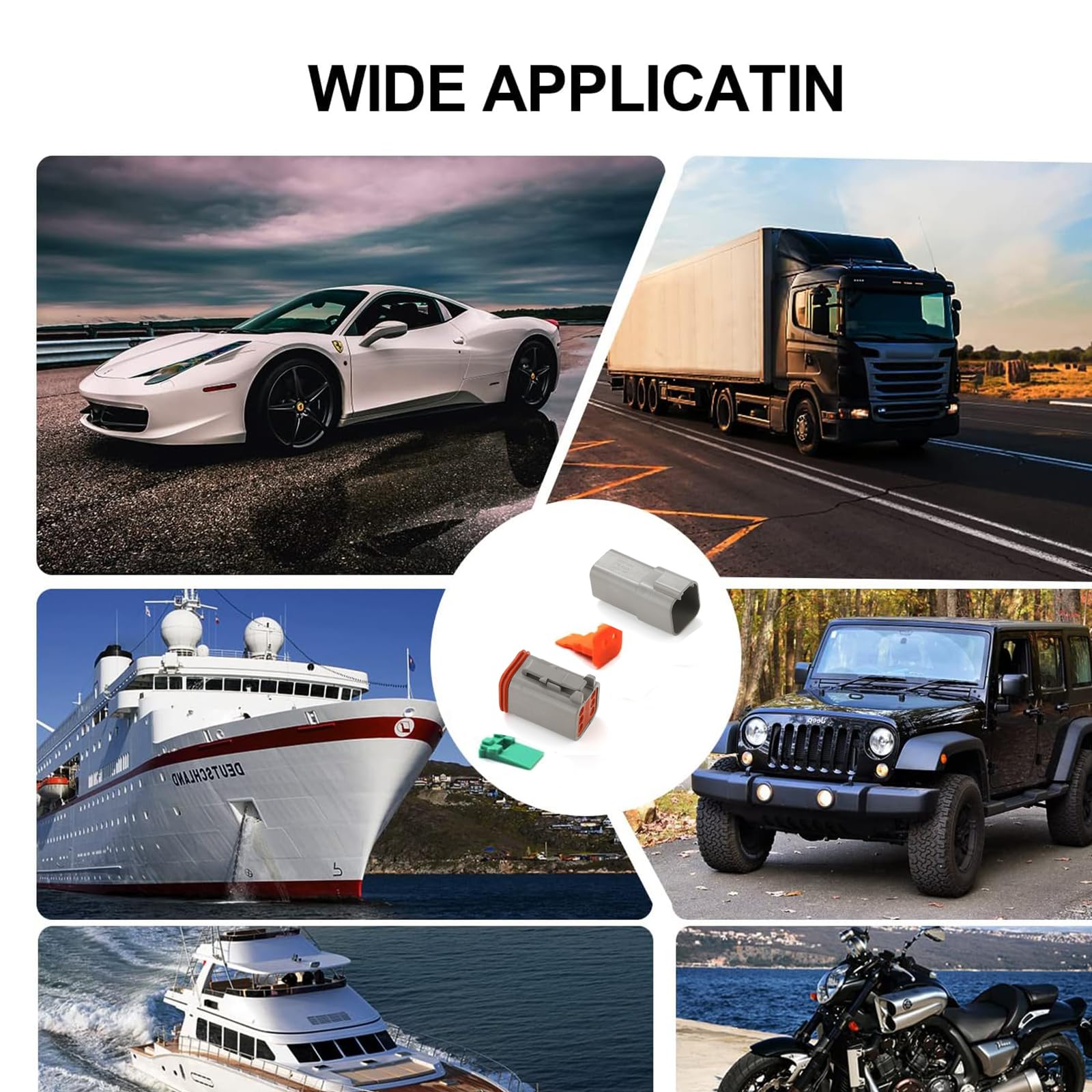 Kit de Conectores DT Deutsch, 2 3 4 6 8 12 Pines, - Imagen 8